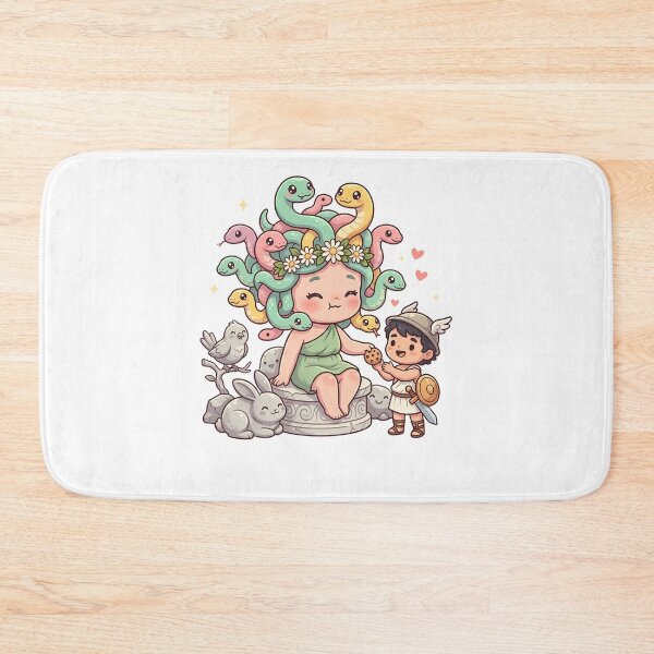 Item preview, Cute Chibi Medusa and Perseus Greek Mythology designed and sold by k3rstman1.