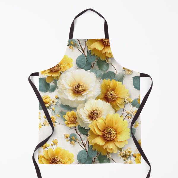Item preview, Textured Golden Sunflower Meadow Pattern designed and sold by Nine Lives Studio.