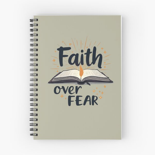 Item preview, Faith Over Fear | Personal Growth & Inspiration designed and sold by HopeFilled Ink.