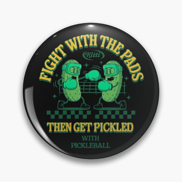 Item preview, Pickleball Boxing Pickles Funny Training Pun designed and sold by Tsugraf Designs.