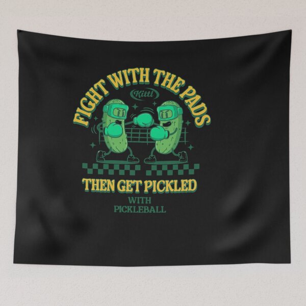 Item preview, Pickleball Boxing Pickles Funny Training Pun designed and sold by Tsugraf Designs.