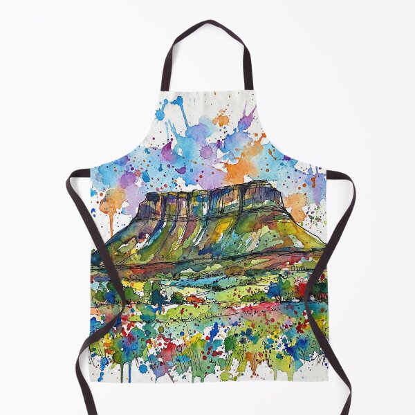 Item preview, Colourful Abstract Benbulben Sligo Landscape Art Print designed and sold by Printpix.