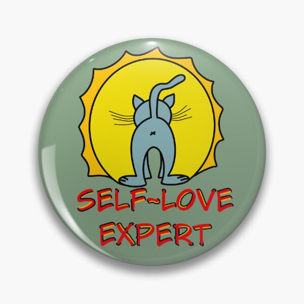 Item preview, Self‑Love Expert in Ornamental Cat Style designed and sold by anamariafischer.