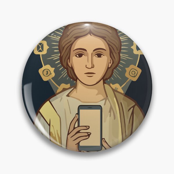 Item preview, Saint Internet on Smartphone designed and sold by tigrootiger.