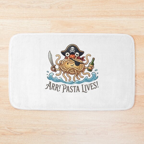 Item preview, Pirate Flying Spaghetti Monster Arr Pasta Lives designed and sold by k3rstman1.