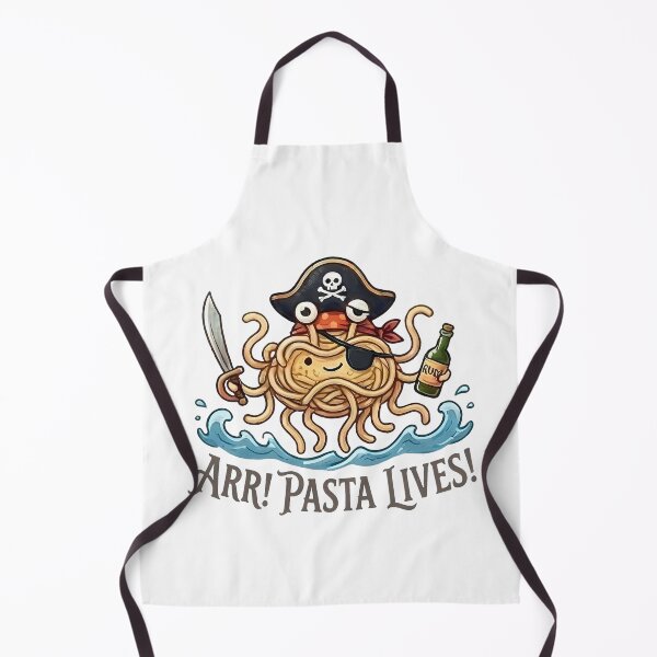 Item preview, Pirate Flying Spaghetti Monster Arr Pasta Lives designed and sold by k3rstman1.