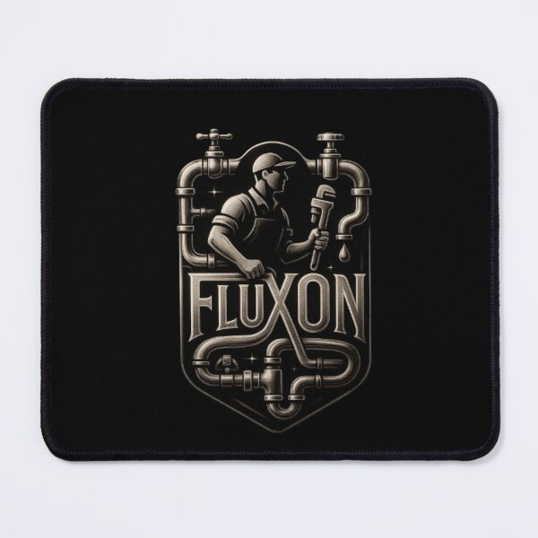 Item preview, Fluxon Plumber Design, Plumbing Shirt, Pipe Repair, Water Flow, Drain System, Plumbing Technician, Plumber Gift, Trade Design designed and sold by Typologystudios.