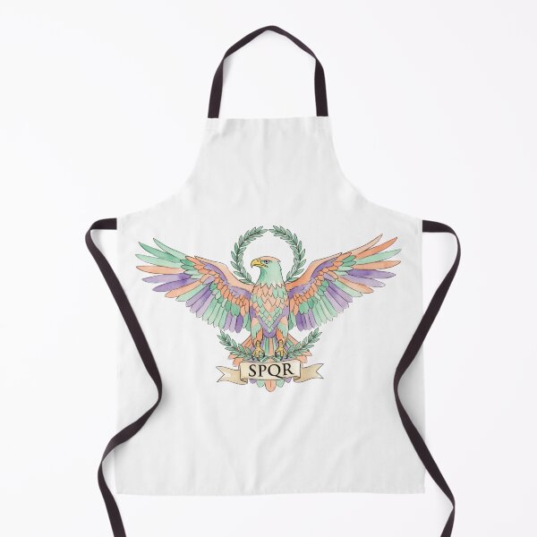 Item preview, Roman Eagle SPQR Ancient Rome Aquila Laurel Wreath designed and sold by Prints by Mat.