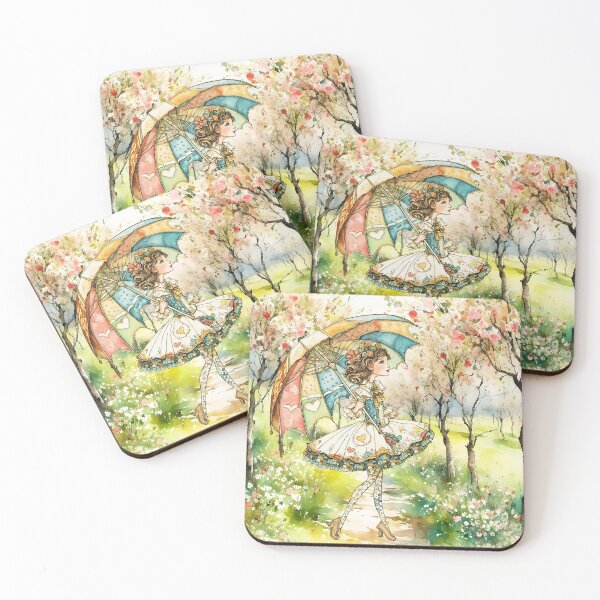 Item preview, A WALK IN THE ORCHARD WITH AN UMBRELLA designed and sold by Tammera.