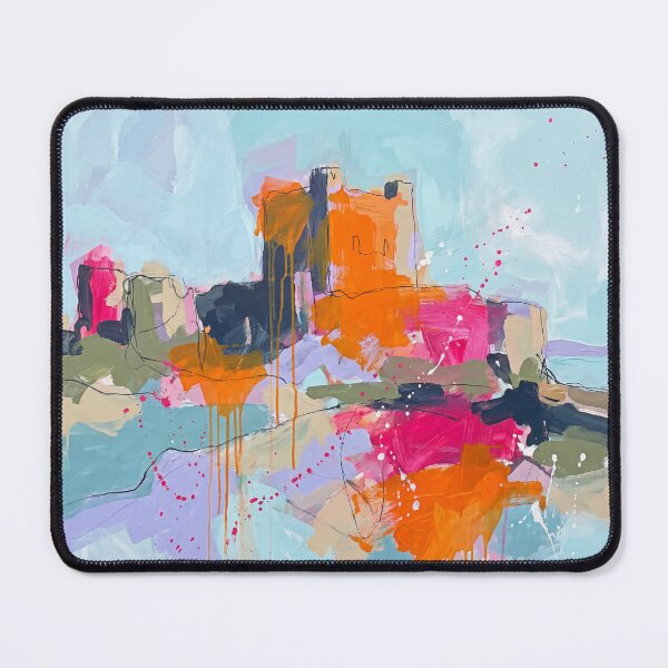 Item preview, Carrickfergus Castle Abstract Art Print – Northern Ireland Coast designed and sold by Printpix.