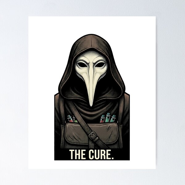 Item preview, SCP 049 Plague Doctor The Cure Dark Horror designed and sold by k3rstman1.