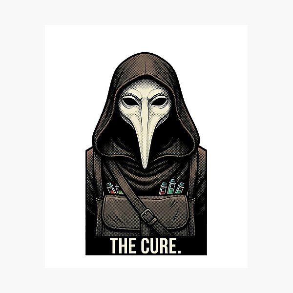 Item preview, SCP 049 Plague Doctor The Cure Dark Horror designed and sold by k3rstman1.
