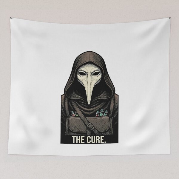 Item preview, SCP 049 Plague Doctor The Cure Dark Horror designed and sold by k3rstman1.
