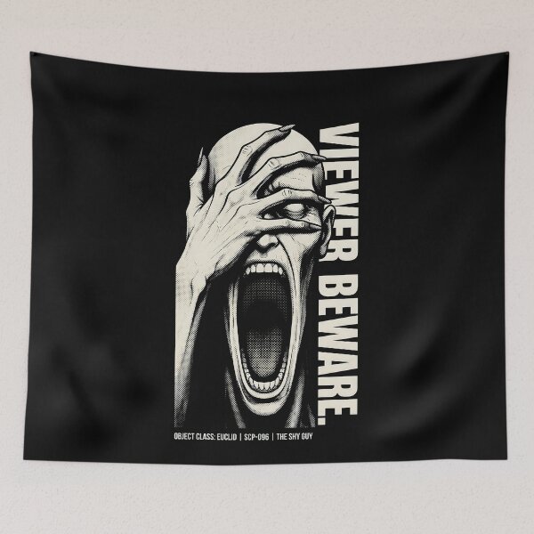 Item preview, SCP 096 The Shy Guy Viewer Beware Horror designed and sold by k3rstman1.