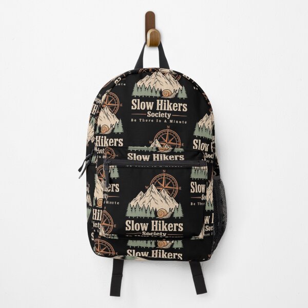 Item preview, Slow Hikers Society Be There in A Minute designed and sold by Ali-printshop.