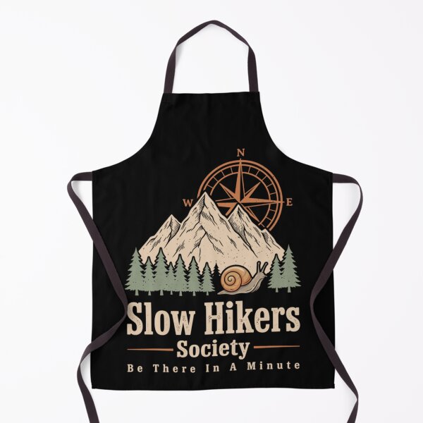 Item preview, Slow Hikers Society Be There in A Minute designed and sold by Ali-printshop.