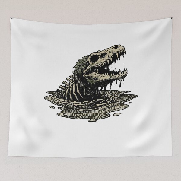 Item preview, SCP 682 Hard To Destroy Reptile Skeletal Horror designed and sold by k3rstman1.