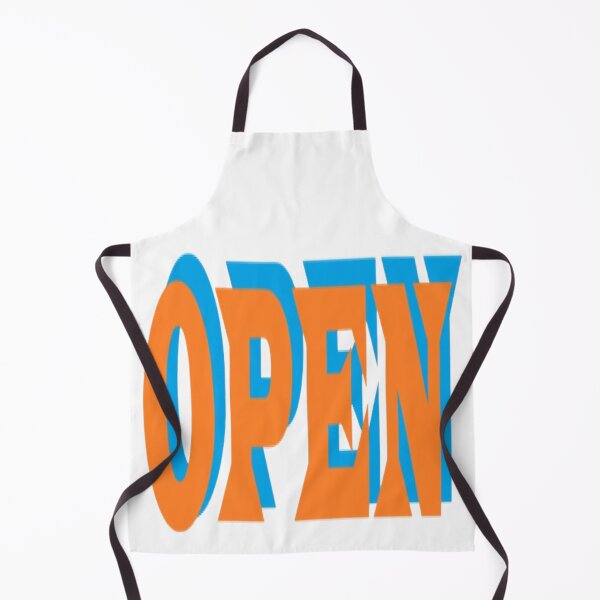 Item preview, Vintage Retro Orange and Blue Open Sign designed and sold by dragonmotor7.