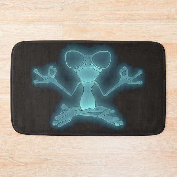 Item preview, Zen Frog Vibes – Chill Meditation Glow Art designed and sold by MWSailingClub.