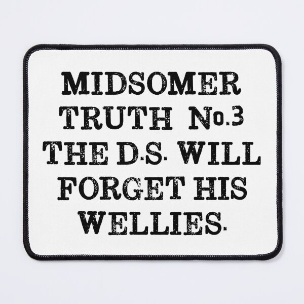 Item preview, Midsomer Truth #3 designed and sold by Normbot2000.
