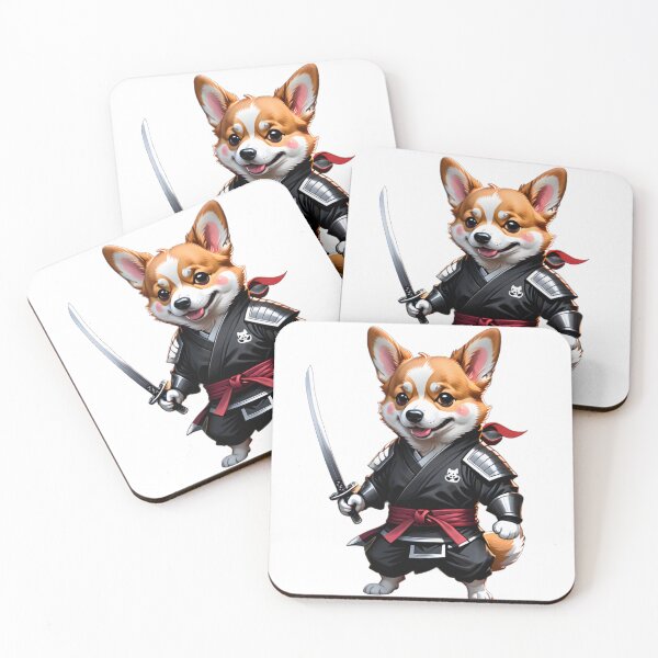 Item preview, Ninja Corgi designed and sold by Mia's Menagerie.
