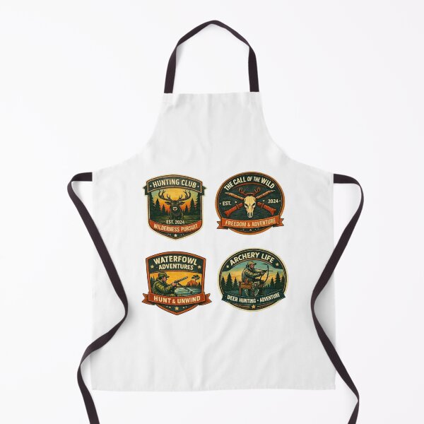 Item preview, Vintage Hunting Club and Archery Life Badge Sticker Set designed and sold by SasquatchTrail.
