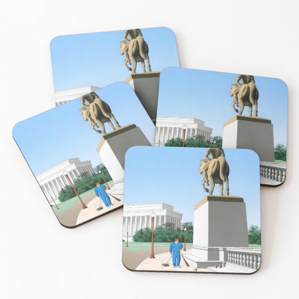 Item preview, Surreal Minimalist Art Inspired by Guy Billout, Conceptual Illustration Style designed and sold by Bondira-Spono.