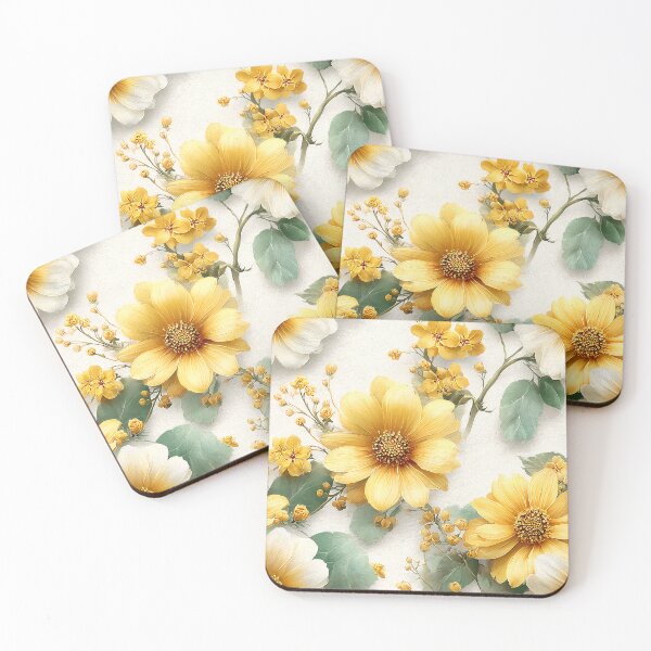 Item preview, Honey Bloom and Sage Botanical Pattern designed and sold by Nine Lives Studio.