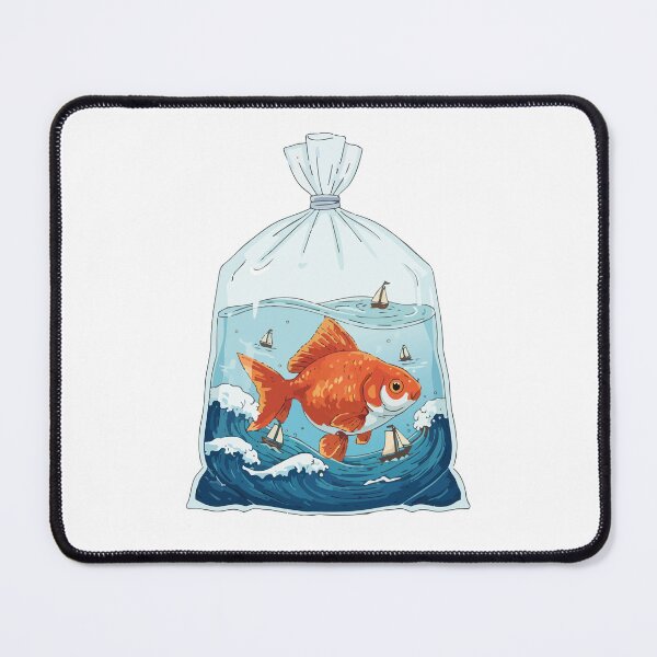 Item preview, Goldfish in a bag designed and sold by tigrootiger.