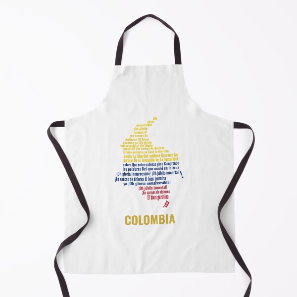 Item preview, Map of Colombia with National Anthem - Typographic Art designed and sold by JR78.