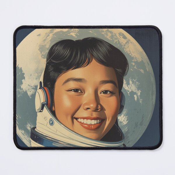 Item preview, Asian woman astronaut designed and sold by Vintage City.