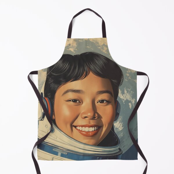 Item preview, Asian woman astronaut designed and sold by Vintage City.