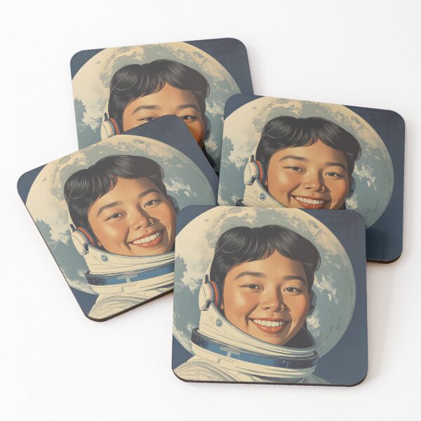 Item preview, Astronaut Asian Woman designed and sold by Vintage City.