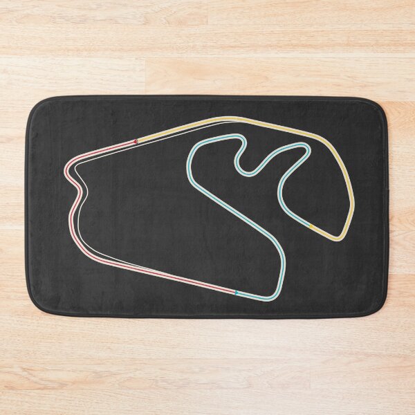 Item preview, Sao Paulo Interlagos Circuit | Brazilian Grand Prix Motorsports Circuit Map designed and sold by aio.