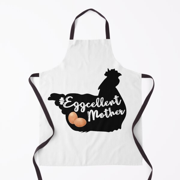 Item preview, #EggcellentMother (black) designed and sold by GlacierViewFarm.