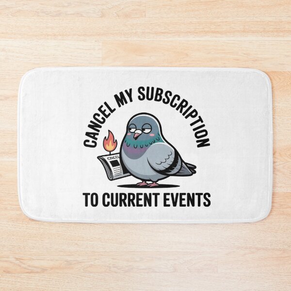Item preview, Cute Disappointed Bird Apocalypse Sarcastic Minimalist Sticker designed and sold by Mr-wow.