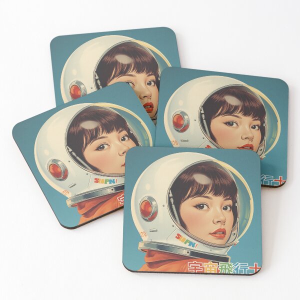 Item preview, Astronaut Girl designed and sold by Vintage City.