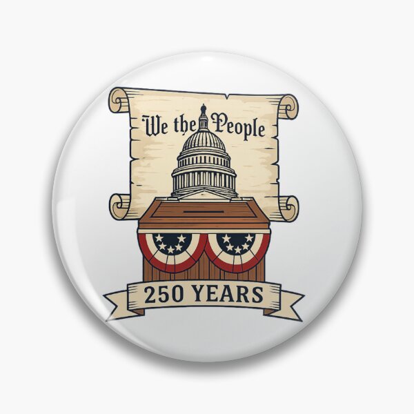 Item preview, 250th Anniversary American Democracy Capitol We The People 1776-2026 designed and sold by humroid.