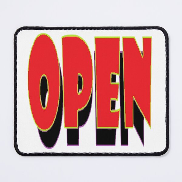 Item preview, Mid-Century Modern Open Business Sign designed and sold by dragonmotor7.