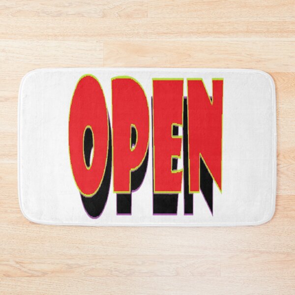 Item preview, Mid-Century Modern Open Business Sign designed and sold by dragonmotor7.