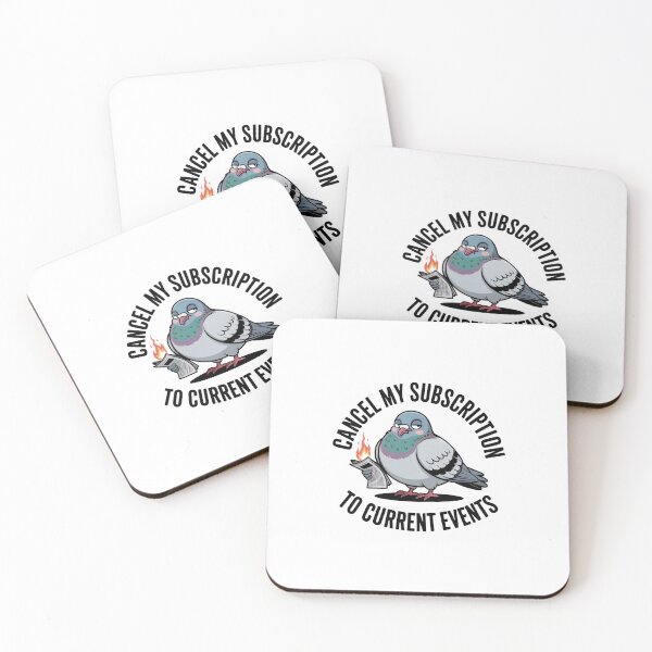 Item preview, Pigeon Hating World Events Minimalist Gen Z Humor Gift designed and sold by Mr-wow.
