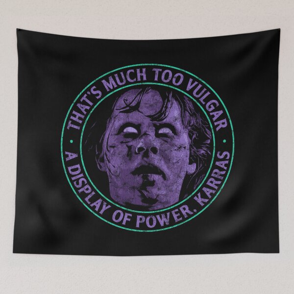Item preview, Vulgar A Display Of Power 1973 The Exorcist Devil Distressed designed and sold by Power Up Prints.