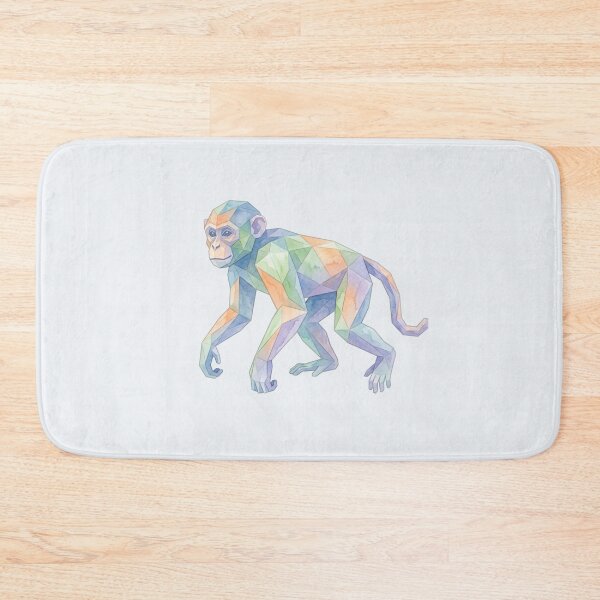 Item preview, Abstract Ape Watercolor Sticker – Vibrant Color Design for Creative Decoration designed and sold by bsbd-action.
