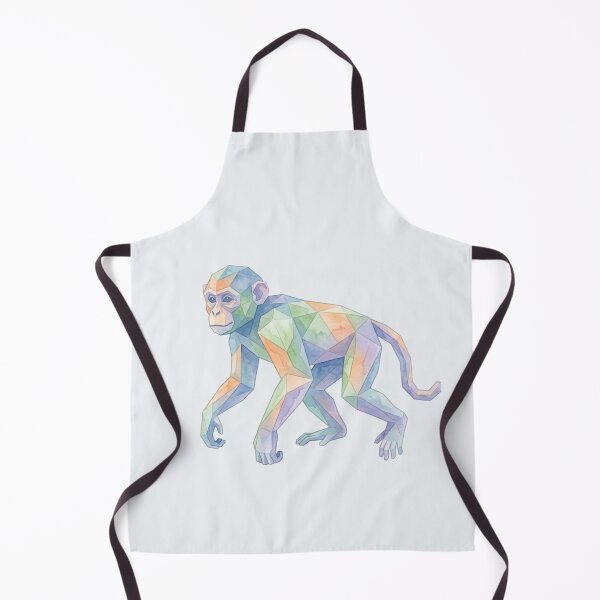 Item preview, Abstract Ape Watercolor Sticker – Vibrant Color Design for Creative Decoration designed and sold by bsbd-action.