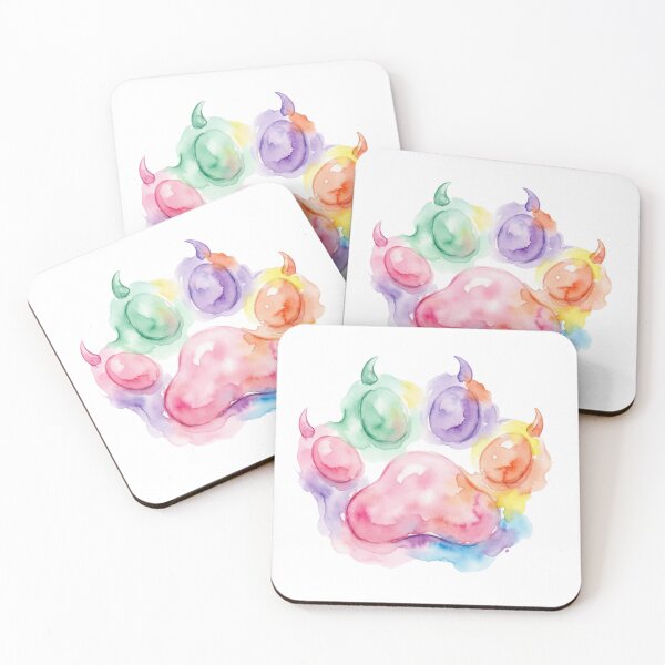 Item preview, Cat Paw Rainbow Pride Colorful Pride Month designed and sold by Prints by Mat.