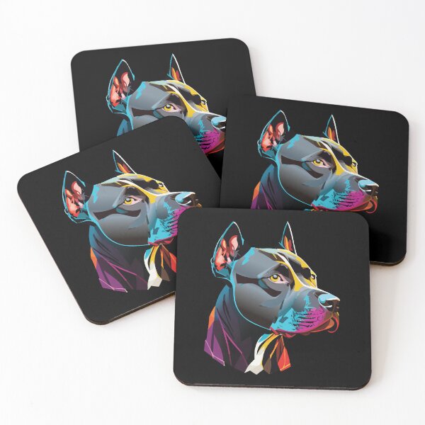 Item preview, Pit Bull portrait designed and sold by BlueStarG8.