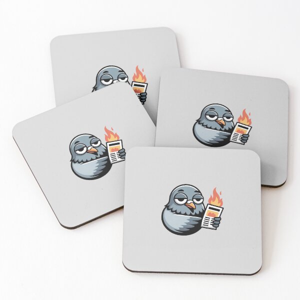 Item preview, Cute Disappointed Bird Apocalypse Sarcastic Minimalist Art designed and sold by Mr-wow.