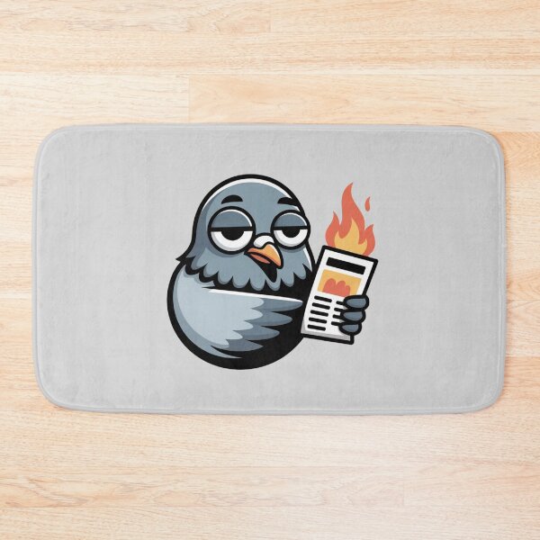 Item preview, Cute Disappointed Bird Apocalypse Sarcastic Minimalist Art designed and sold by Mr-wow.