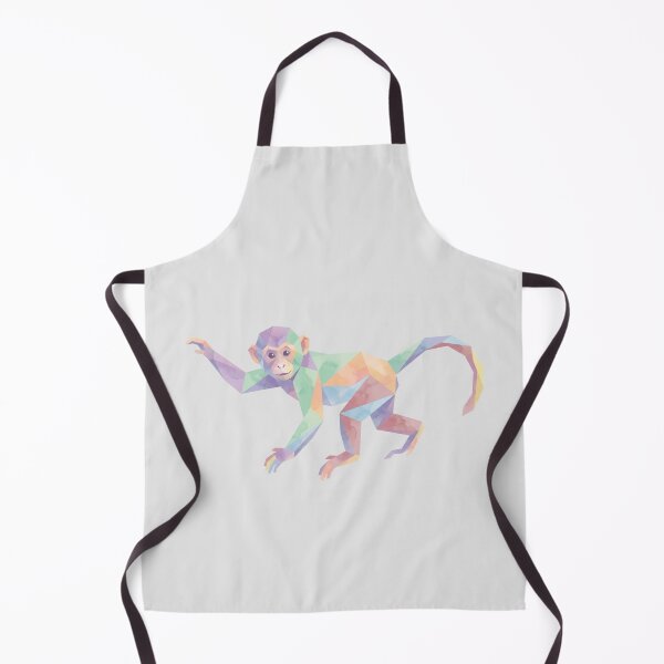 Item preview, Moving Monkey Watercolor Sticker – Dynamic Ape Art for Nature Lovers designed and sold by bsbd-action.