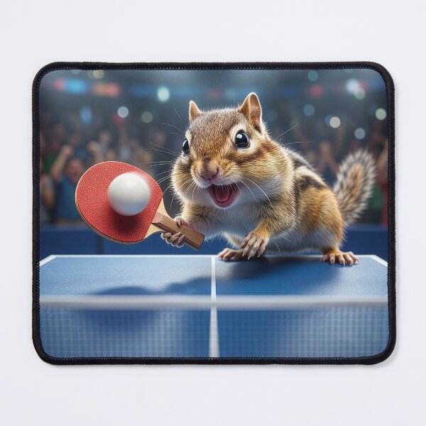Item preview, Chipmunk Has Mad Table Tennis Skills designed and sold by Tridentulus.